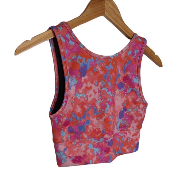 Anthropologie Pink and Purple Abstract Leggings Set - Picture 4 of 12